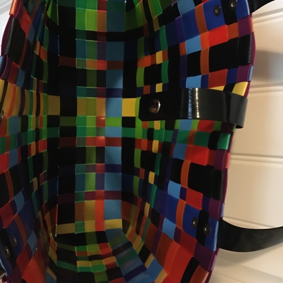 Bag made of recycled package strips - Picture 2 of 2